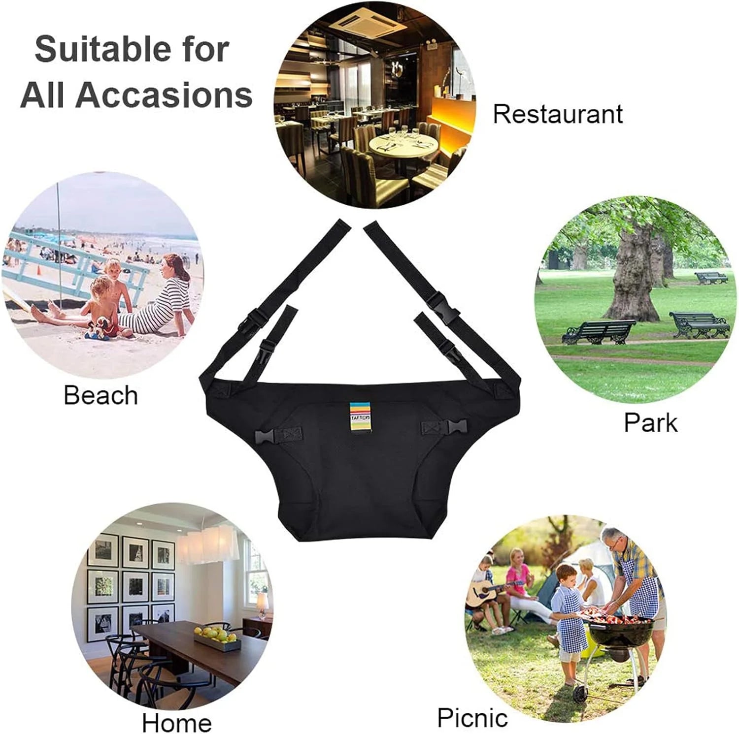 SnugSeat – Portable Toddler Chair Harness