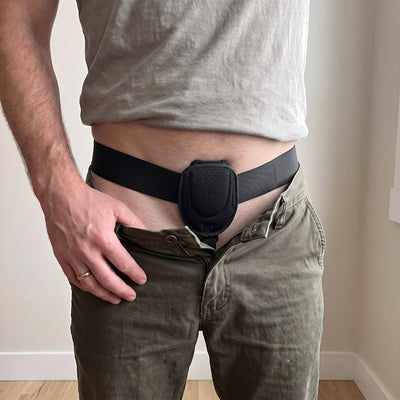 Inguinal Hernia Belt for Men & Women for Left/Right Side Adjustable ( Pre/Post Surgery Use)
