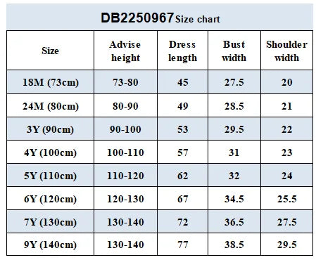 Dave Bella Summer Girls Baby Princess Dress